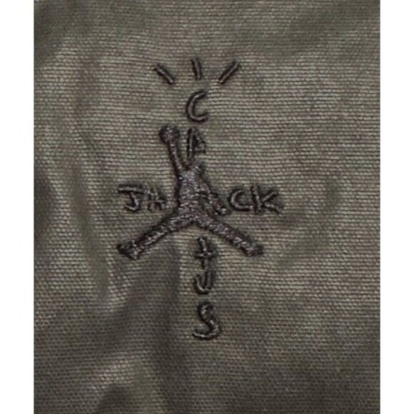 Air Jordan x Travis Scott Cactus Jack Waxed Black Jacket DZ5474-010 Men’s L NEW - Picture 10 of 16